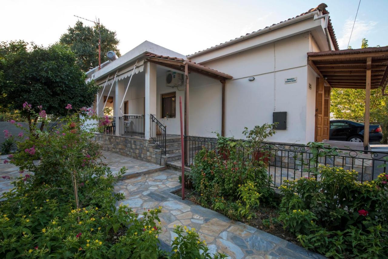 Apartament Kerasia'S Country House Wolos Zewnętrze zdjęcie